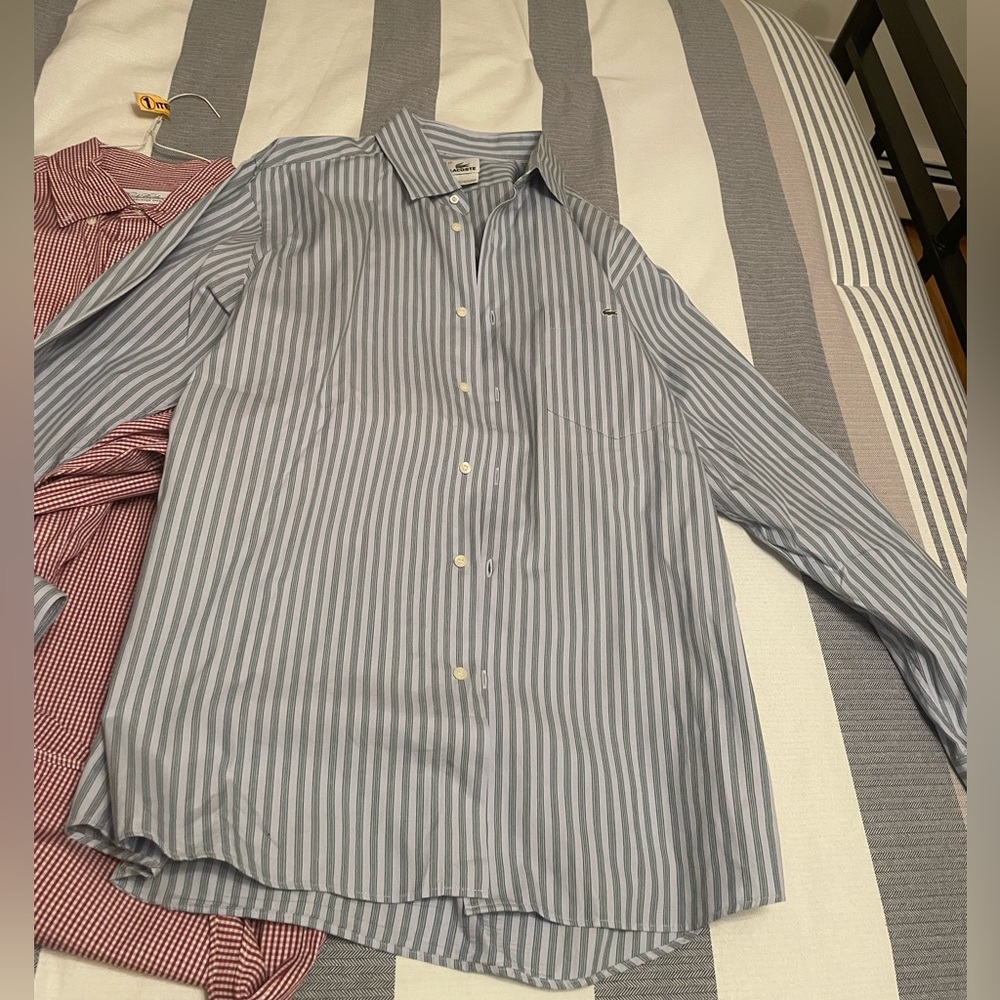 Lacoste Mens Buttons down